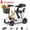 White+Battery, variant on PAISEEC Mobility Scooter for Seniors, Lightweight Portable Electric Scooters, Handicap Mobility Scooter with Mirror--25 Miles
