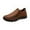 Brown, variant on Seeotter Men Casual Slip On Loafers, Mens Comfortable Moccasin Shoes for Walking and Driving, Soft Daily Sneaker