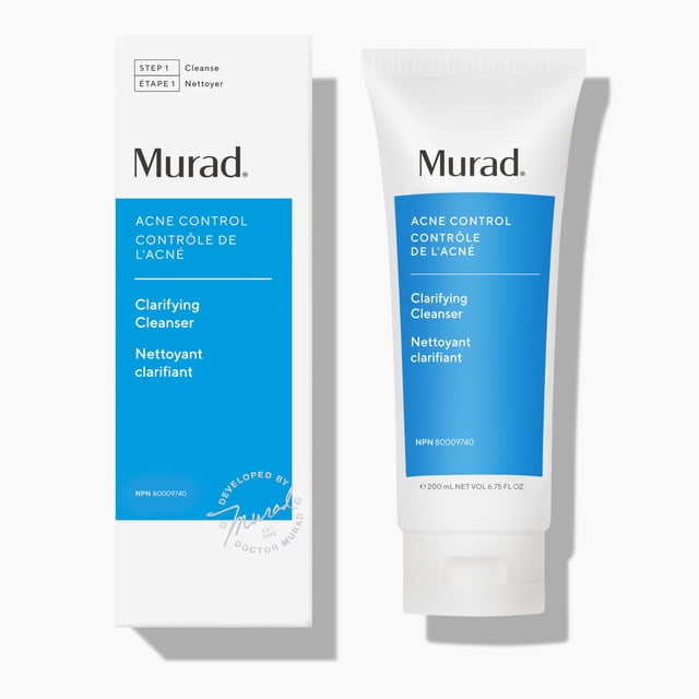Limpiador Murad Clarifying Acne Control, Ácido Salicílico, 200 ml