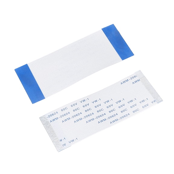 Uxcell Flexible Flat Cable, 50 Pins 0.5mm Pitch 60mm FPC FFC Flexible Ribbon Cable for LCD TV Car Audio DVD Player Laptop 10Pcs (A Type)