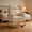 Wooden legs Teddy velvet | Beige, variant on Gaderth Upholstered Rocking Chair, Rocking Chair For Nursery,Glider Chair With High Back And Side Pocket, Rocking Accent Armchair With Rubber Wood Legs For Living Room/Bedroom/Nursery