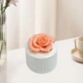 thumbnail image 1 of Tarro de cerámica pintado a mano para guardar joyas | Caja organizadora decorativa de 8x8x8 cm con temática marina | Regalo de boda y accesorio de decoración para el hogar, 1 of 7