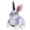 H, variant on Stuffed Bunny Verdsylv Realistic Stuffed Bunny Plush Toy | Lifelike Soft Rabbit Plushie in Multiple Colors | Cute Easter Gift for Kids Toddlers | Home Decor & Cuddle Companion, Plush Rabbit Toy
