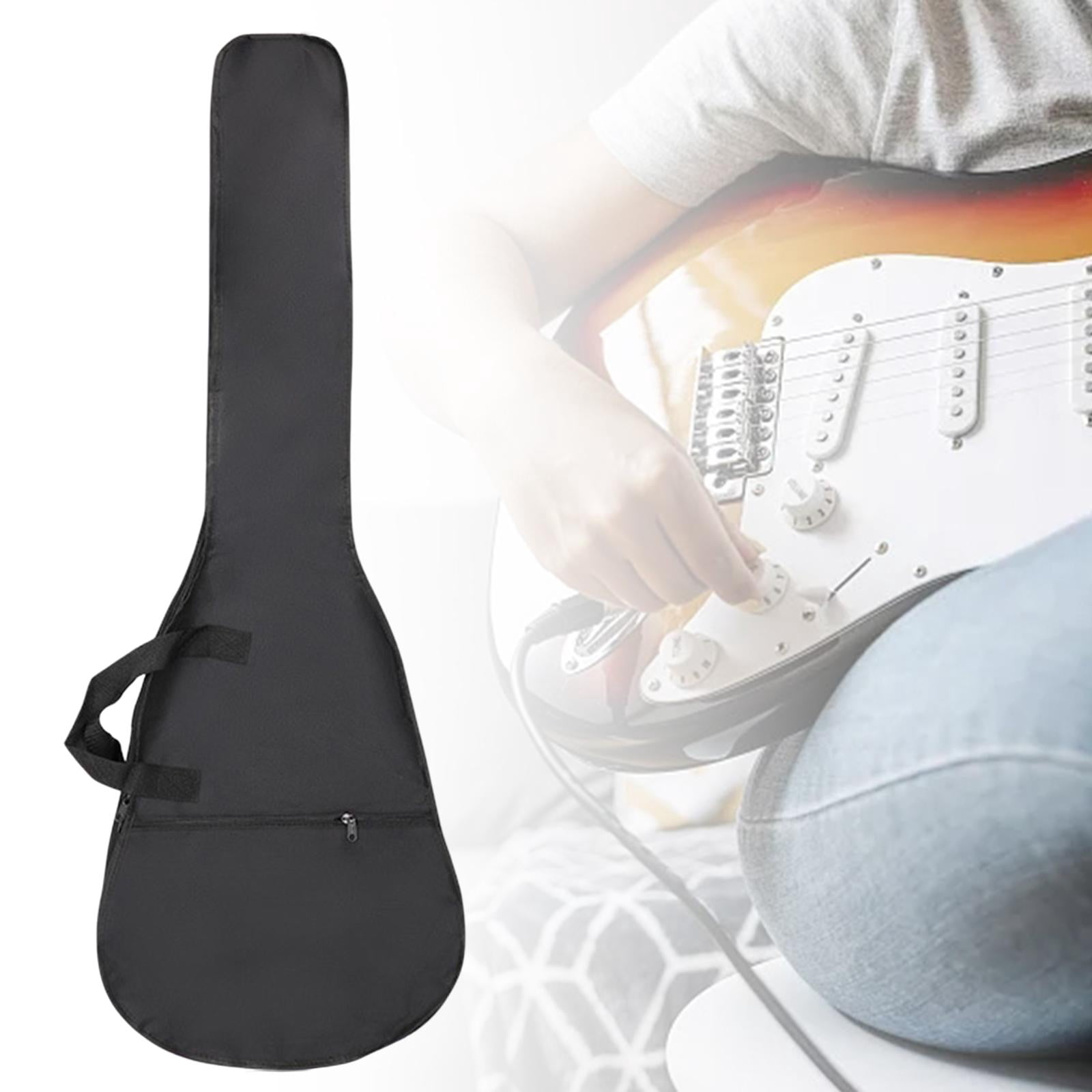 JWQFBC Waterproof Guitar Gig Bag with Pockets, Electric Bass Case Cover ,Thickening Bass Guitar Gig Case, for Mandolin, Ukulele ,Outgoing ,Training Show