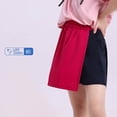thumbnail image 2 of Girls Lightweight Sports Shorts, Elastic Waist Breathable Quick Dry Skorts, Kids Hiking Outdoor Active Bottoms for Girls Ages 5-15, 2 of 8