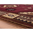 thumbnail image 5 of United Weavers Rustic Forest Bayard Southwestern Border Accent Rug, Burgundy, 1'10" x 2'8", 5 of 9