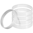 thumbnail image 1 of 5pcs Hole Cup Rings Simple Round Practical Protective Hole Cup Rings for Outdoor (White), 1 of 9