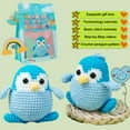 thumbnail image 4 of Diy Crochet Kit For Beginners Penguin Plush Doll Craft Set Includes Yarn Hook Stuffing Step By Step Instructions, 4 of 8