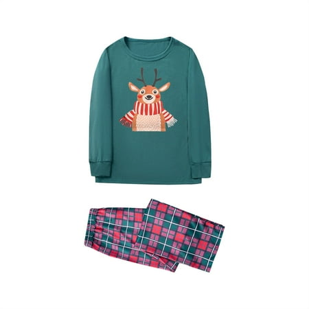 

Parent Child Children S Clothing Parent Child Warm Christmas Suit Plaid Print Home Service Children S Suit