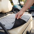 thumbnail image 4 of AURARMLET Golf Cart Seat Cushion Cover Gris Con Bolsillos De Almacenaje Y Material Impermeable Para Uso Prolongado, 4 of 8