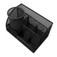 thumbnail image 5 of Mesh Metal 7 Grids Organizador De Papelería Multifuncional Con Cajón Y Soporte Para Bolígrafo Para La Escuela De Oficina, 5 of 7