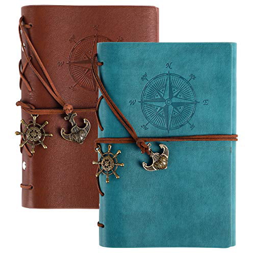 Refillable Notebook with Lined Pages A5 Journal to Write In Womens Writing 