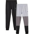 thumbnail image 6 of RBX Boy's Sweatpants - 2 Pack Active Tricot Jogger Pants (Size 4-20), 6 of 7