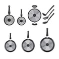 thumbnail image 2 of Batería de cocina T-fal Character 12pz Negra, 2 of 4