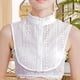 thumbnail image 5 of Cuello falso para damas, elegante cuello falso para uso diario, camisetas, vestidos y ropa. Blanco, 5 of 8