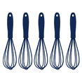thumbnail image 1 of Licuadora de silicona, utensilios de cocina, mini licuadora de silicona de 5 piezas para cocinar, utensilios de cocina antiadherentes de alta temperatura MFZFUKR CPB-US-YYM686-3, 1 of 5