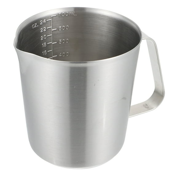 ITSELFER Milk Frothing Pitcher Espresso Steaming Pitcher 700ml Stainless Steel Milk Frother Cup