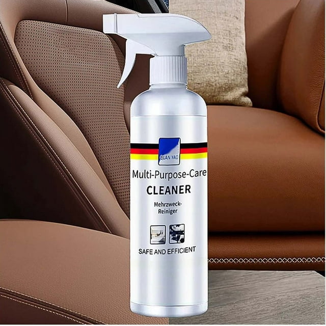Xihbxyly Limpiador de Espuma para Coche, Quitamanchas Multiusos, Aroma Afrutado Fresco, Diseño a Prueba de Fugas, Boquilla de Fácil Control, Uso En Coche y Hogar, Almacenamiento Práctico, Tamaño de 3