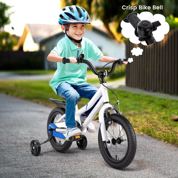 Harmijoy 14" Kid’s Bike w/Removable Training Wheels & Basket for 3-5 Years