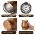 thumbnail image 4 of El Juego de Mate Incluye una de Mate de Acero Inoxidable 18/8 de Doble Pared, un Mate (Sorbete) y un Cepillo de Limpieza (Madera, 230 Ml)., 4 of 5