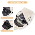 thumbnail image 3 of Mochila deportiva Coofay pequeña impermeable con compartimento para zapatos, 3 of 8