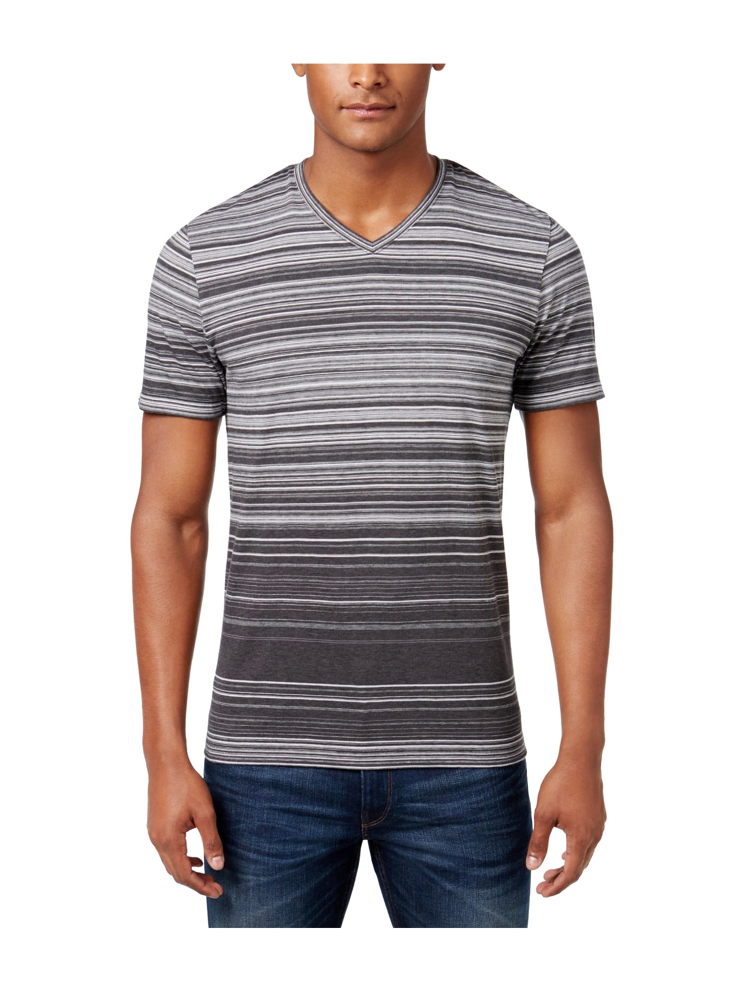 Alfani Mens Striped Basic T-Shirt 