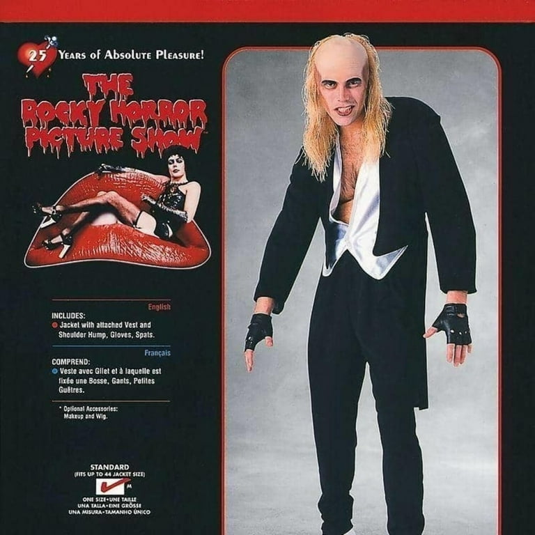 Mens Riff Raff Adult Costume Male Halloween Mens Riff Raff Adult Costume Male Halloween