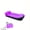 Purple Spliced Black, variant on Portable Inflatable Recliner Sofa Chair Combo - Heavy Duty Single Outdoor Bed Style Lounger with Quick Inflation and Deflation, Lightweight Compact Design for Camping, Beach, Backyard Use