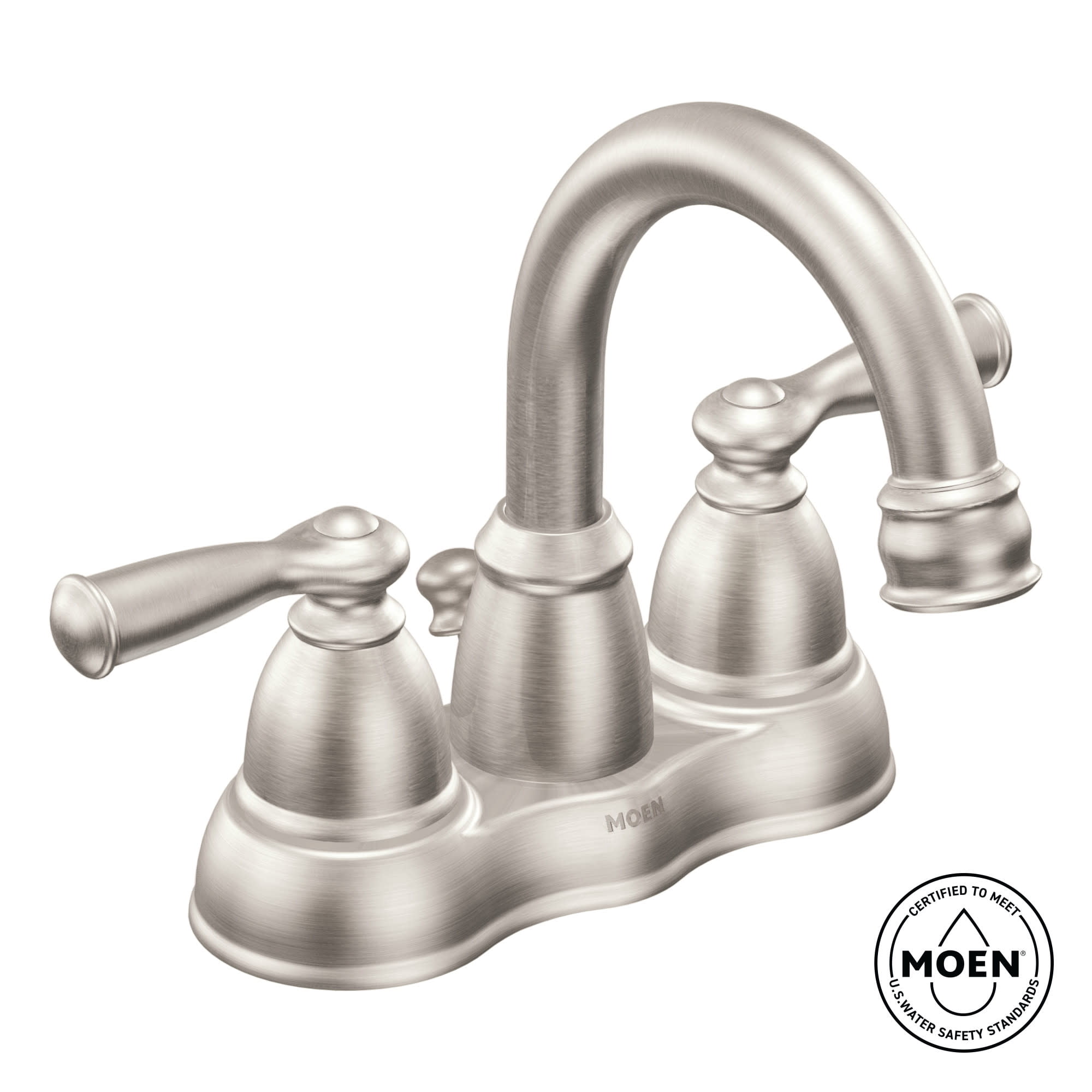Moen Banbury Two-Handle High Arc Bathroom Faucet