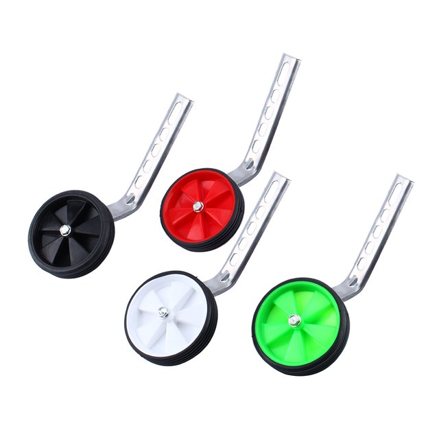 Training Wheels, Steel Adjustable Bike Training Wheels, Safe Durable Easy To Install For Beginner Children Cycle