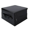 thumbnail image 1 of Large Capacity Black CD Wallet for Storage with Comfortable Handle and Durable Dustproof Design, Portable Size for 400 Discs, 1 of 5