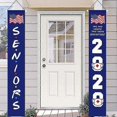 thumbnail image 2 of 2020 Congrats Grad Graduation Couplet Hanging Flag Banner Party Door Decoration Jikaix1006 X, 2 of 5