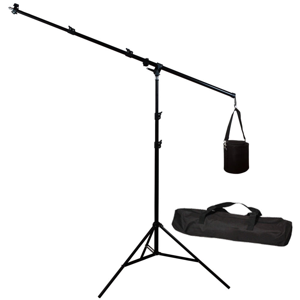 AGG1845 Black Color LimoStudio 4 Pieces Saddlebag New Sand Bag Heavy Duty Weight Bag Holds 18lbs for Photo Studio Light Stand & Boom Stand 