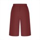 thumbnail image 4 of Pantalones Capri de Mujer Más Tamaño de Lino Recortado Suelto Ajuste Casual Capris para Verano Primavera Diario de la Playa, 4 of 7