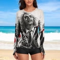 thumbnail image 6 of Beetlejuice Women's Sunscreen Shirt Long Sleeve Workout Tops Crewneck Soft Comfy Tees Casual T-Shirt M, 6 of 7