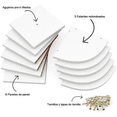thumbnail image 3 of 5 Repisas Esquinera Flotantes Moderna Minimalista Muebles, 3 of 5