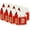 Red-8PCS, variant on Yucurem 10 Pack Christmas Wonderland Cottage Gift Boxes, 7.87 x 7 x 9 Inches House Shaped Christmas Boxes with Handle, Paper Treat Boxes for Holiday Party Favors