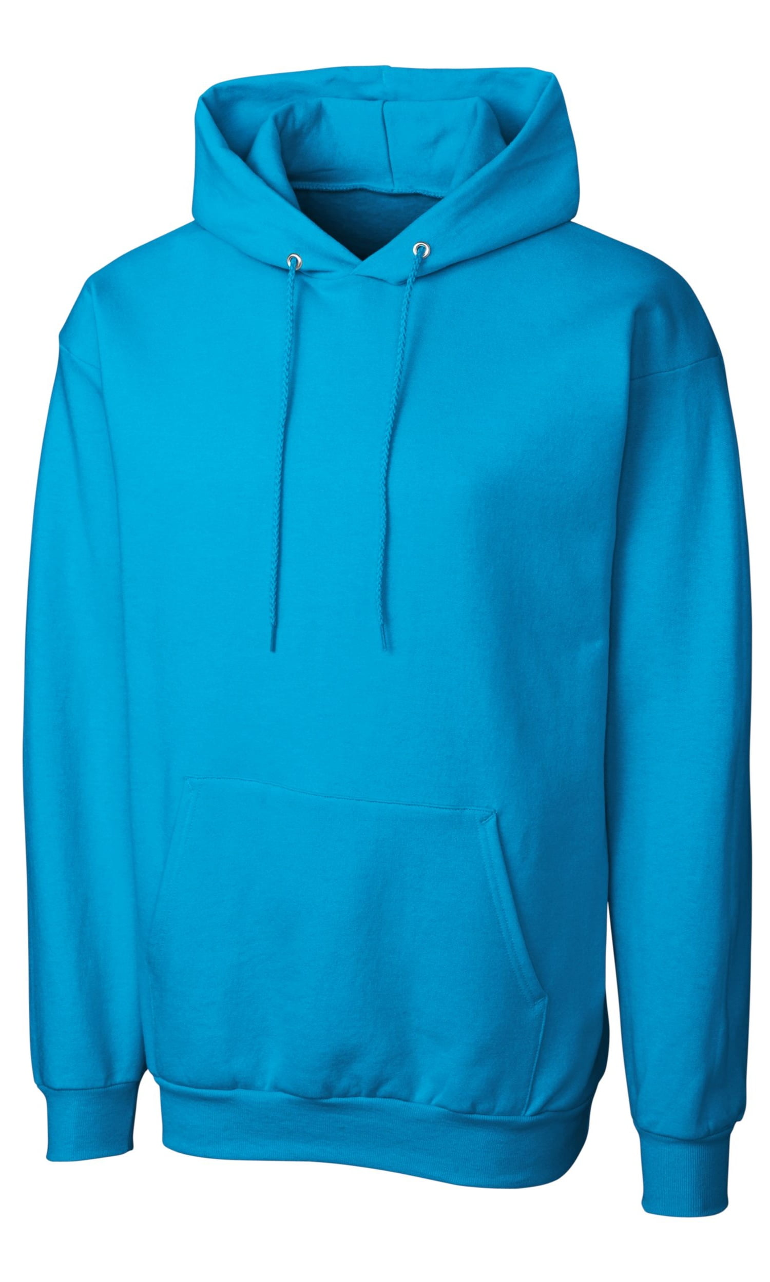 neon blue sweatshirt