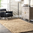 thumbnail image 2 of nuLOOM Keilani Striped Braided Jute Area Rug, 2 of 4