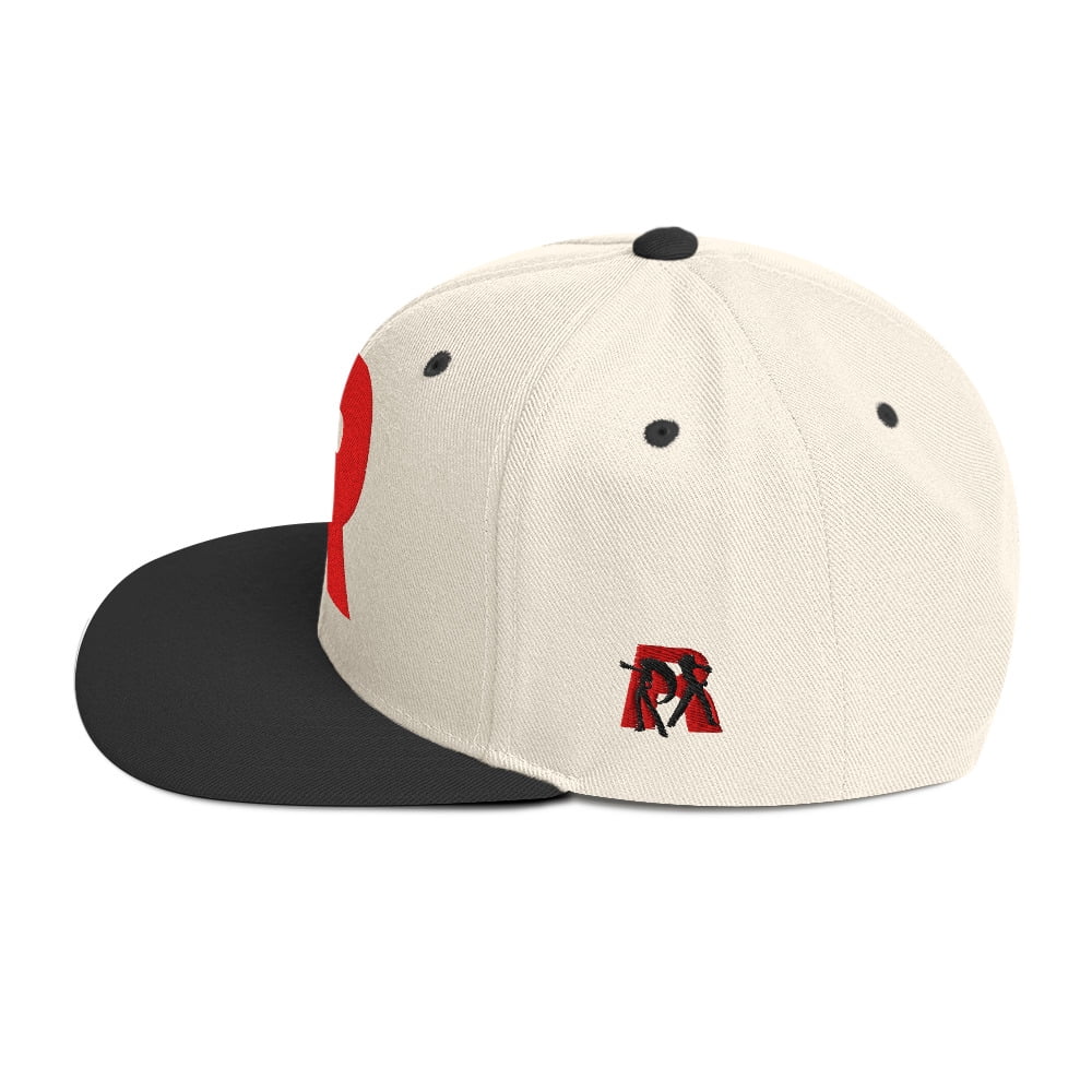 Team Rocket Snapback Hat (Natural/ Black)