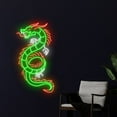 thumbnail image 3 of Handmadetneonsign Dragon Neon Sign, Dragon Neon Led Light Art Decor, Dragon Animal Wall Decor, 3 of 5