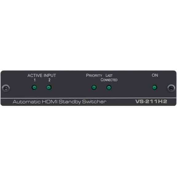 Kramer 2x1 4K60 4:4:4 HDCP 2.2 HDMI 2.0 Automatic Standby Switcher 2080353090