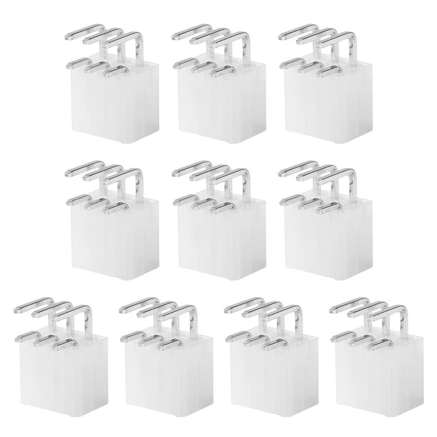 10 Uds. Conector Alimentación 6 Pines Looper Fuente Alimentación Repuesto para Minería BTC