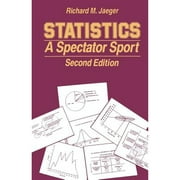 Pre-Owned Statistics: A Spectator Sport (Paperback 9780803934214) by Richard M Jaeger