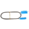 thumbnail image 1 of Cepillo de limpieza de acero inoxidable, cepillo de limpieza de manguera flexible, cepillo de bomba de filtro de acuario, cepillo de doble extremo para acuario, artesanía superior, 1 of 8
