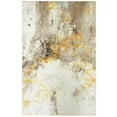 thumbnail image 6 of Mohawk Home Prismatic Gold Vein Grey Contemporary Abstract Precision Printed Area Rug, 10'x14', Grey & Gold, 6 of 6