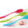 thumbnail image 6 of Bath Brush Long Handle Scrubber Skin Massager Feet Rubbing Body Brush Back Exfoliation Bathroom Accessories, 6 of 8