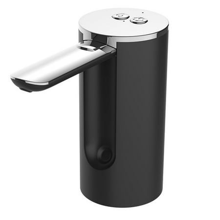 

Aousin Bottle Water Pump Portable Bottle Water Extractor Automatic for Kitchen Workshop (800mah Black)