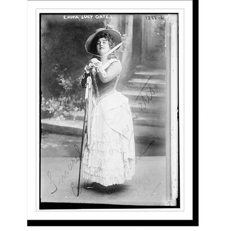 Historic Print, Emma Lucy Gates, 16" x 20"