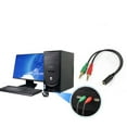 thumbnail image 2 of Adaptador de cable divisor en Y para auriculares hembra a macho, 2 of 7
